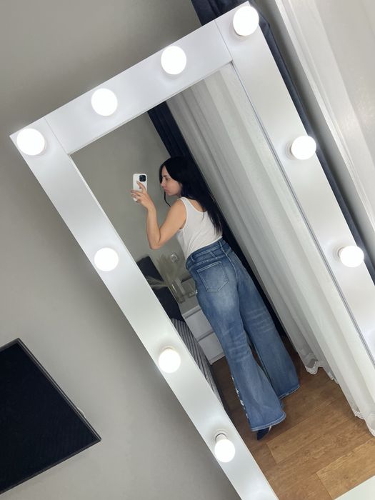 5хл батал джинси палаццо широкі батал великий стрейчеві 58 розмір 60