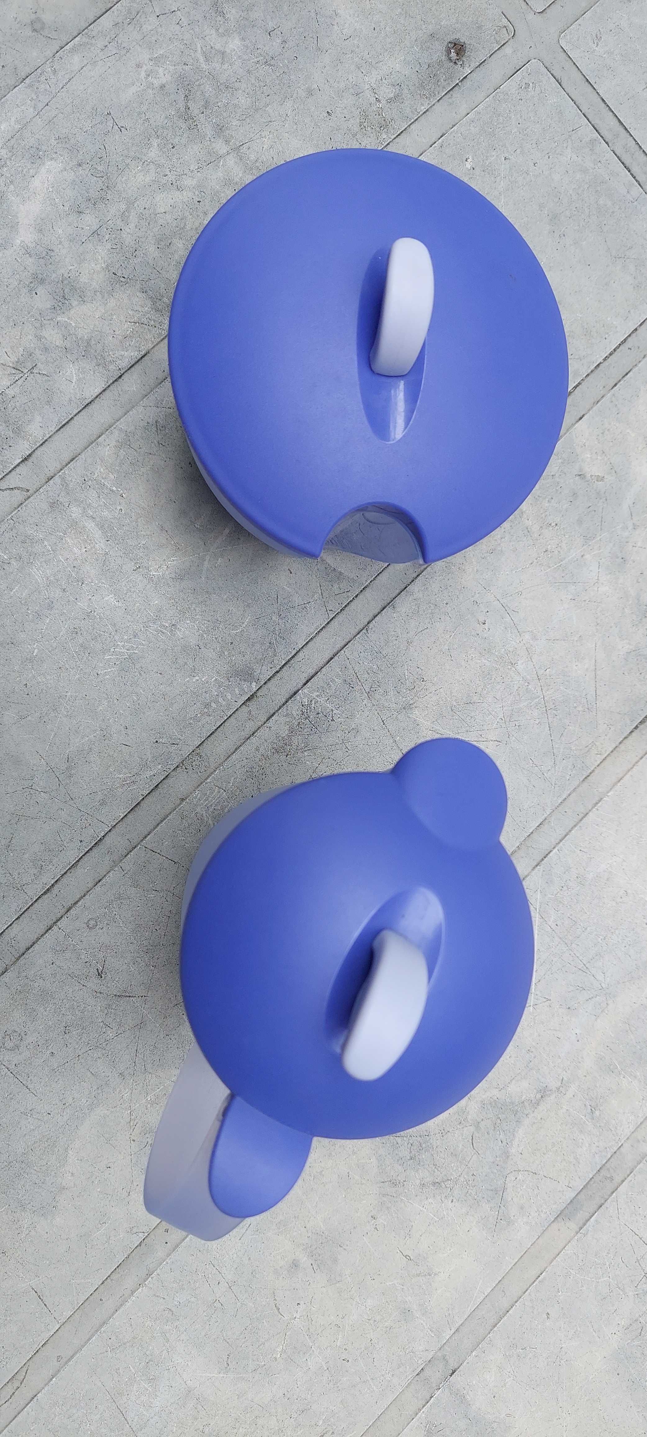 Tupperware cukiernica i dzbanek na mleko/ mlecznik