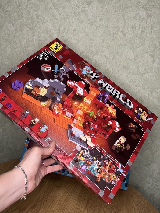 Конструктор lego minecraft 550 деталей | лего майнкрафт
