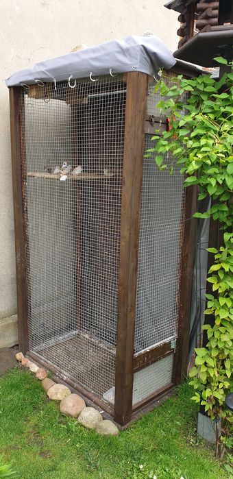 Woliera / Klatka dla kanarków, zeberek, papug