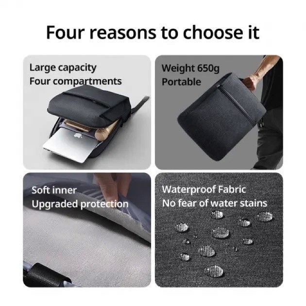 Рюкзак Ugreen LP664 сумка ноутбук macbook air pro чехол ipad apple
