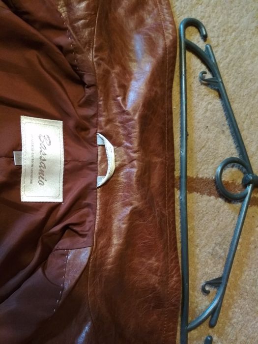 Пиджак из натуральной кожи женский!!