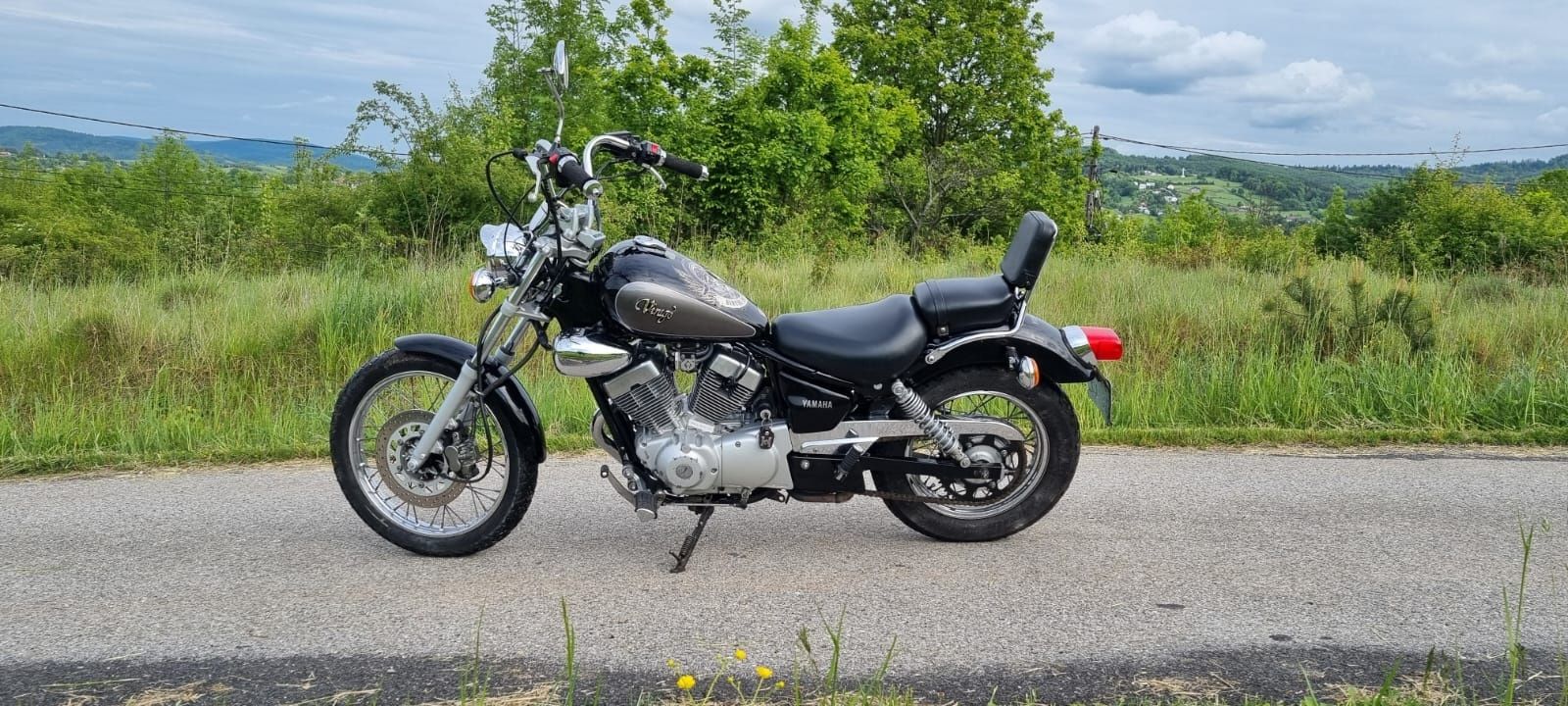 Yamaha Virago 125 z niski przebieg 21ty zadbana Orginal Kat B. Shadow