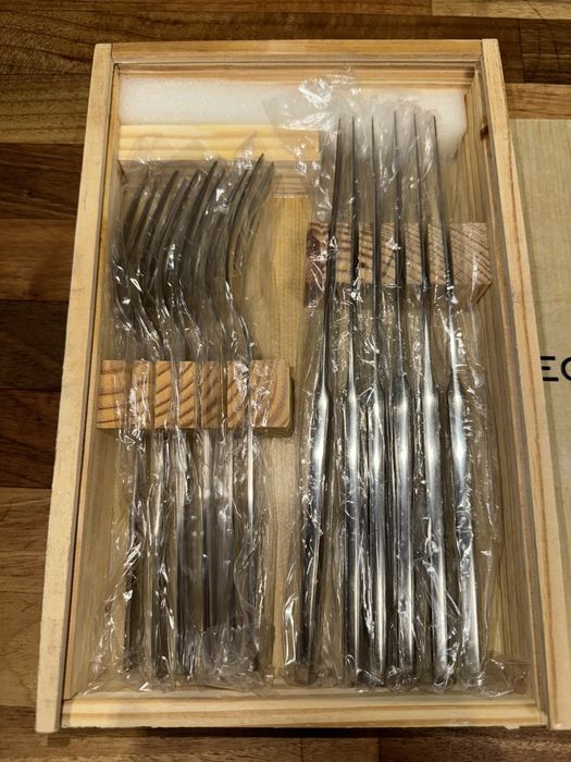 Sztućce Echtwerk Steak Cutlery do steków 12 części 6 osób