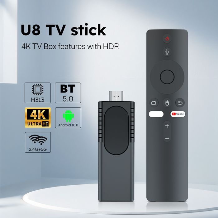 TV Stick Android TV U8