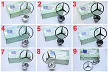 Эмблема прицел на капот Mercedes w124/w210/w202/w203/w204/w221/w211