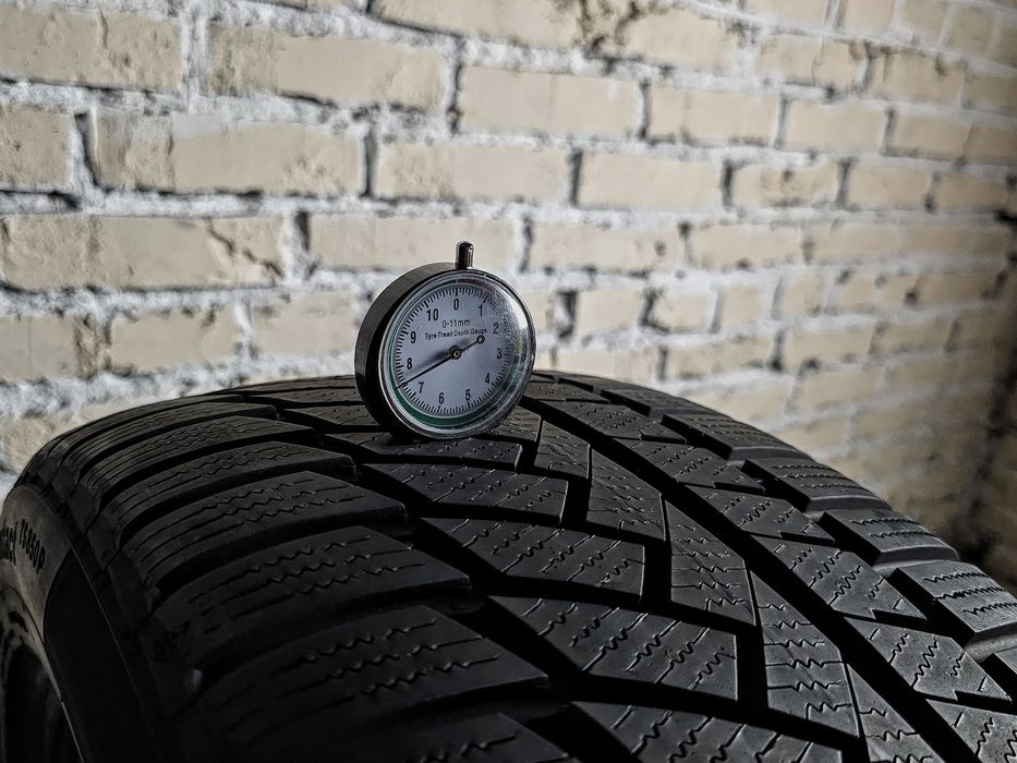Пара 255/45r18 Continental | 7.5mm | 2022 | Преміум зимові шини/Ідеал