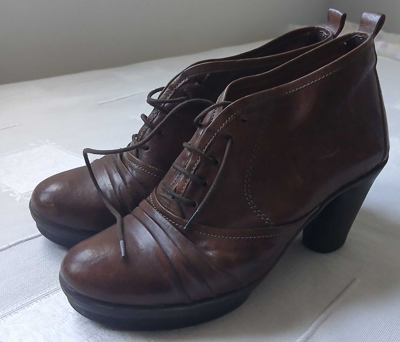 Botas Dysfunctional em pele, 37