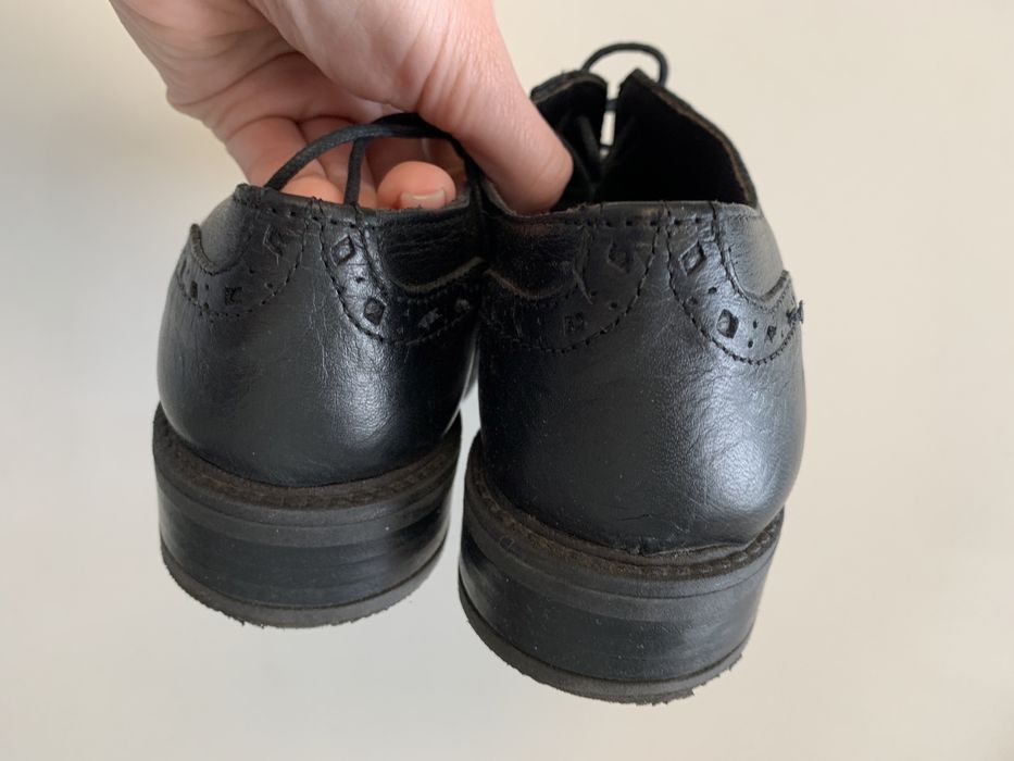 Туфли ,Броги,ботинки кожа ,ботинки 36