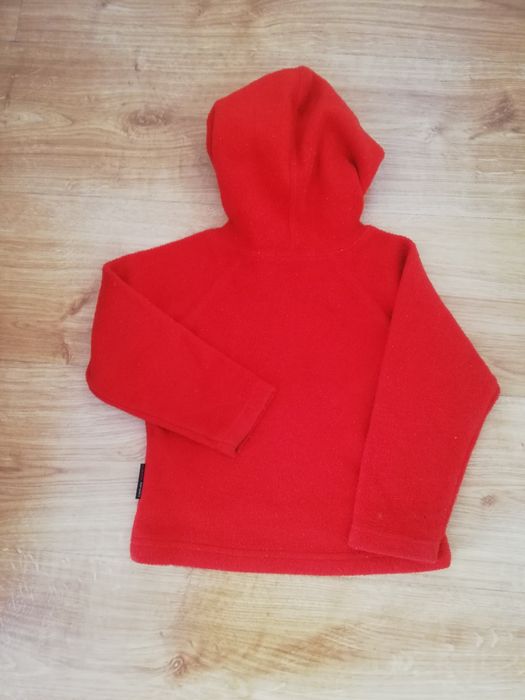 Bluza polarowa z kapturem 86/92 cm
