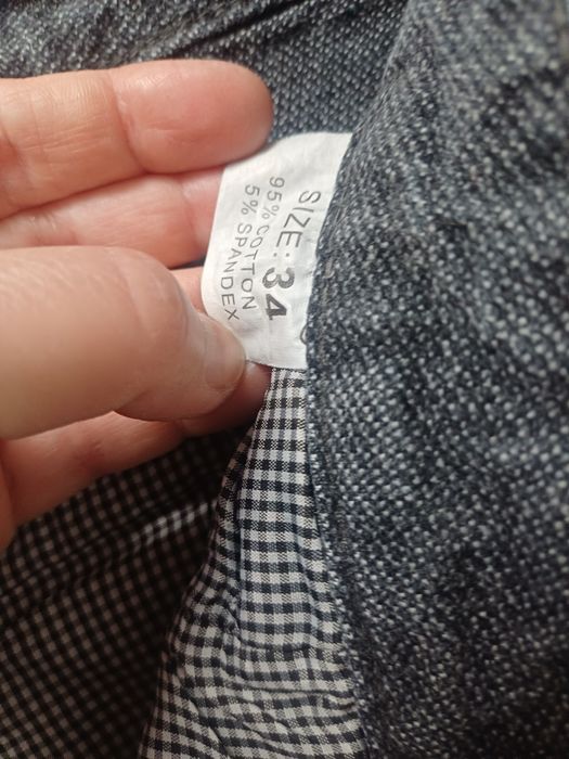 Spodnie meskie r. 34