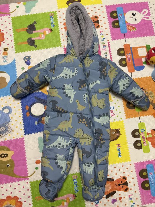 Зимовий комбінезон для хлопчика Nutmeg 6-9 місяців