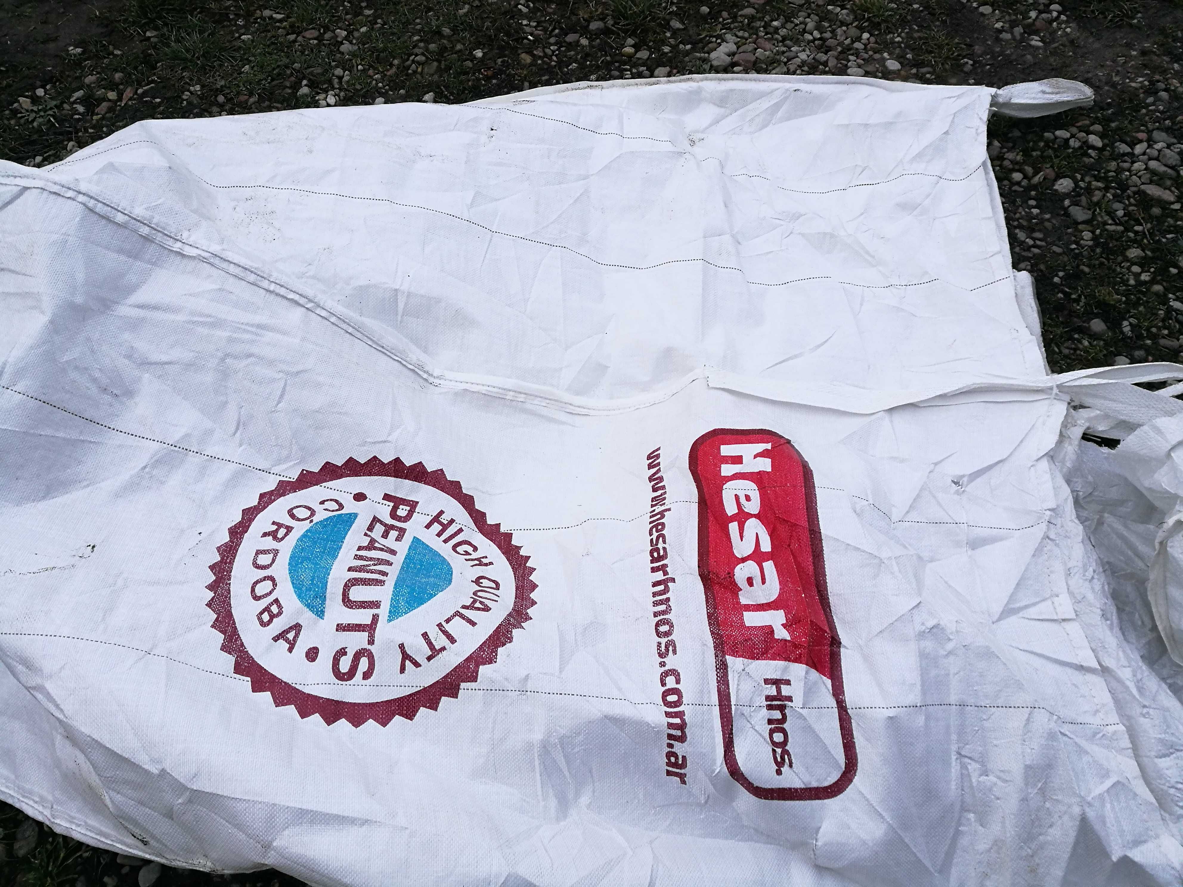 Worki Big -Baki 1 Tona, 1 użyte po paszy.