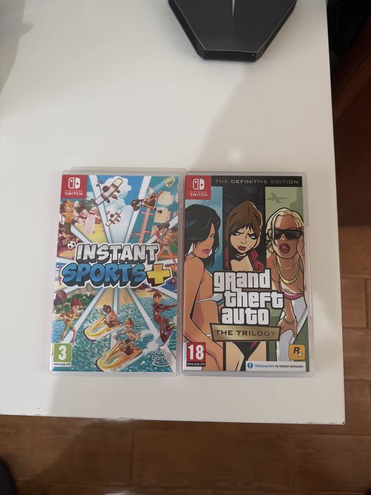 Pack 2 jogos nintendo Switch