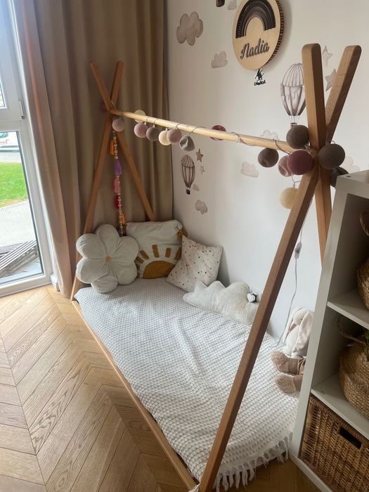 Łóżeczko dziecięce tipi 140x70