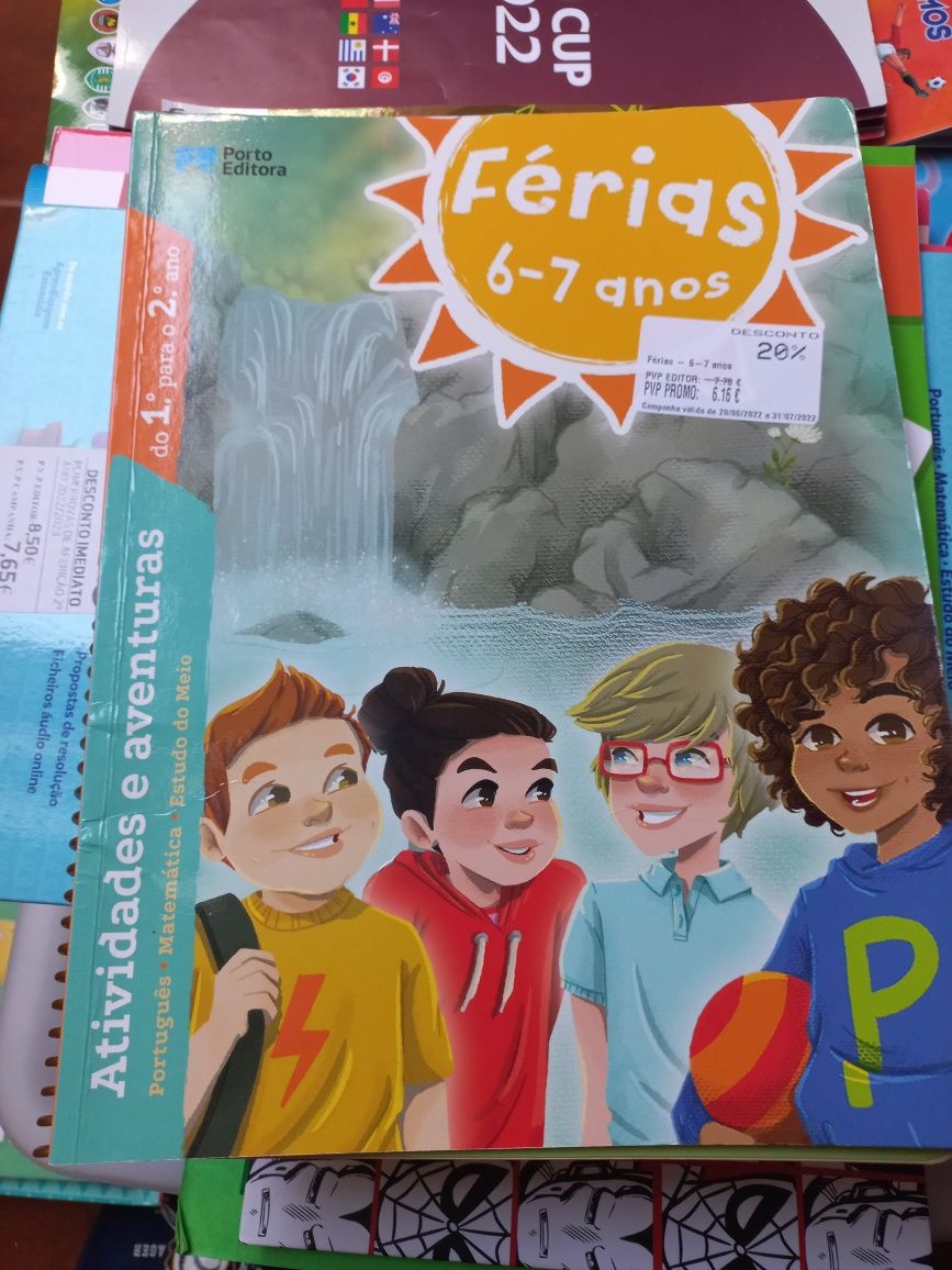 Férias 6-7 Anos - Do 1º Ano para o 2º Ano