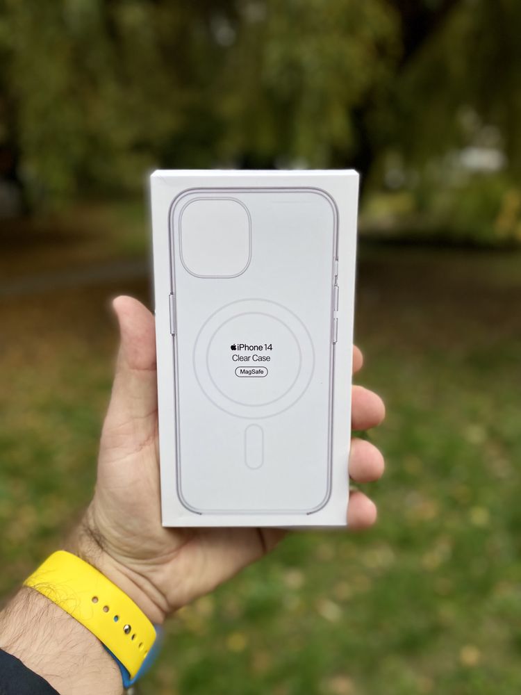 Przezroczyste etui z MagSafe do iPhone 14 (plus, pro, pro max )