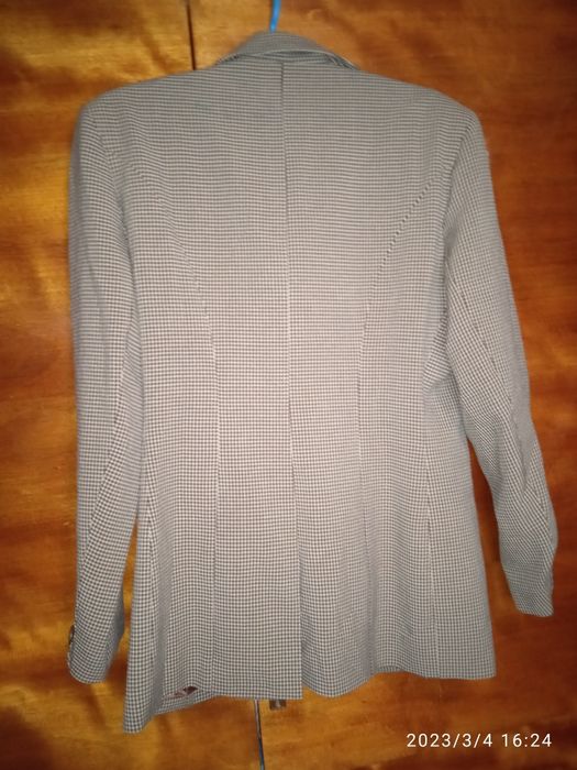 Пиджак женский в клеточку