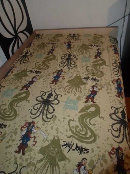 Pościel Piraci z Karaibów 4 częściowa prześcieradło na gumce poszwa