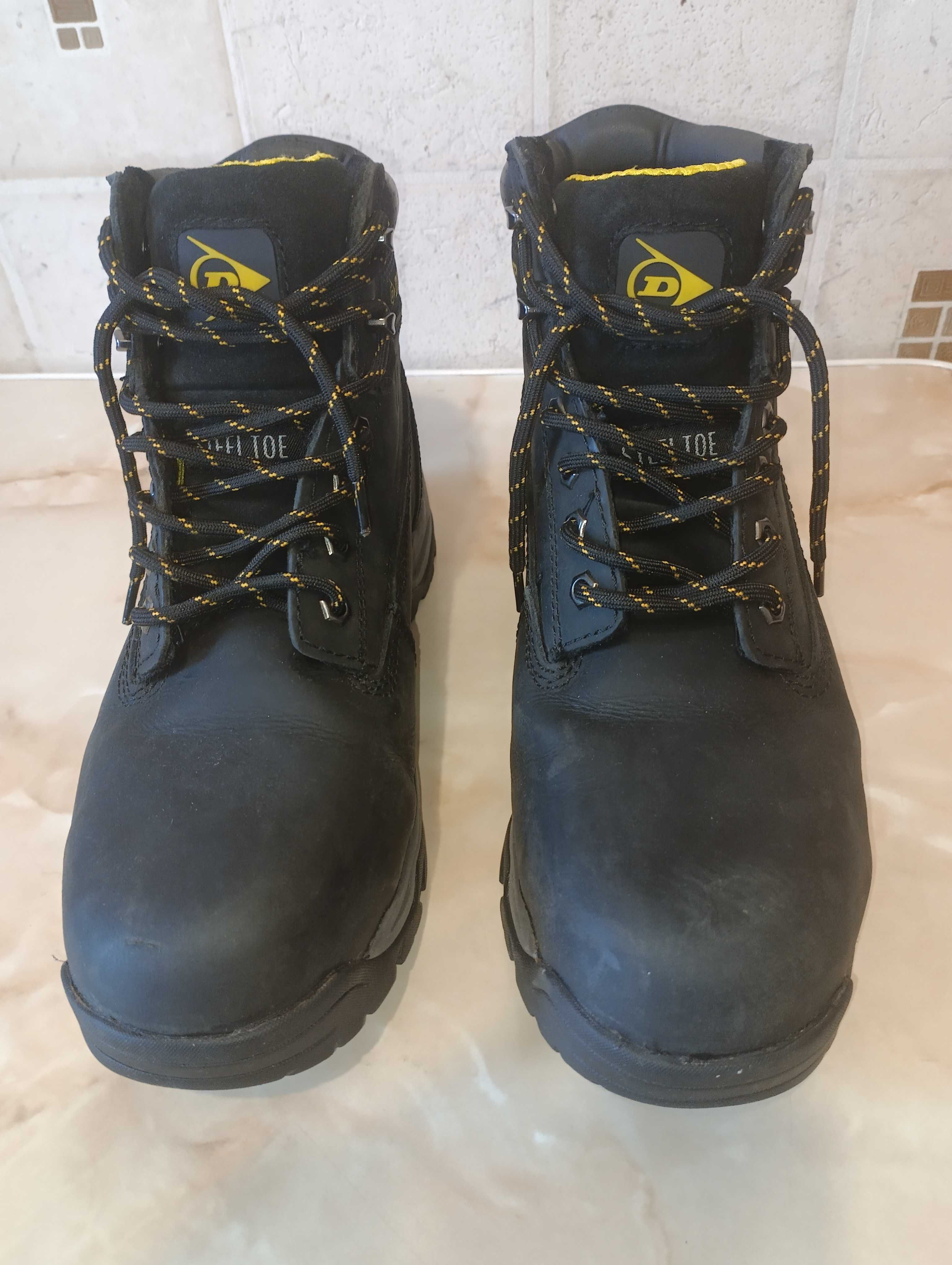 Идеальные Рабочие Ботинки Dunlop 41-41.5р Мет/Носок Англия Кожа