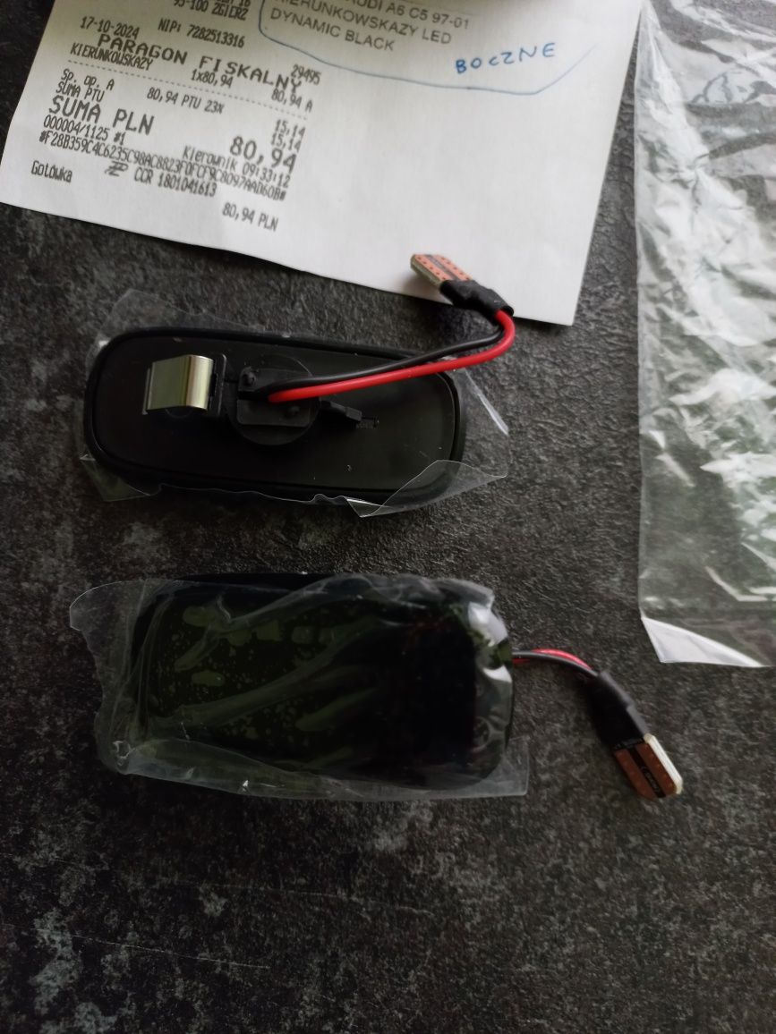 Kierunkowskazy boczne migacze LED Audi A3/8L, A4/B5, A6/C5, TT/8N +g.!