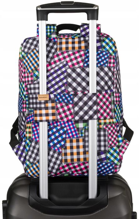 Duży lekki plecak damski bagaż do samolotu lotniczy premium oryginalny