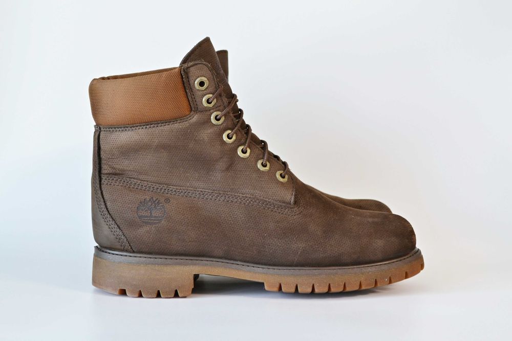 Мужские оригинальные замшевые ботинки Timberland