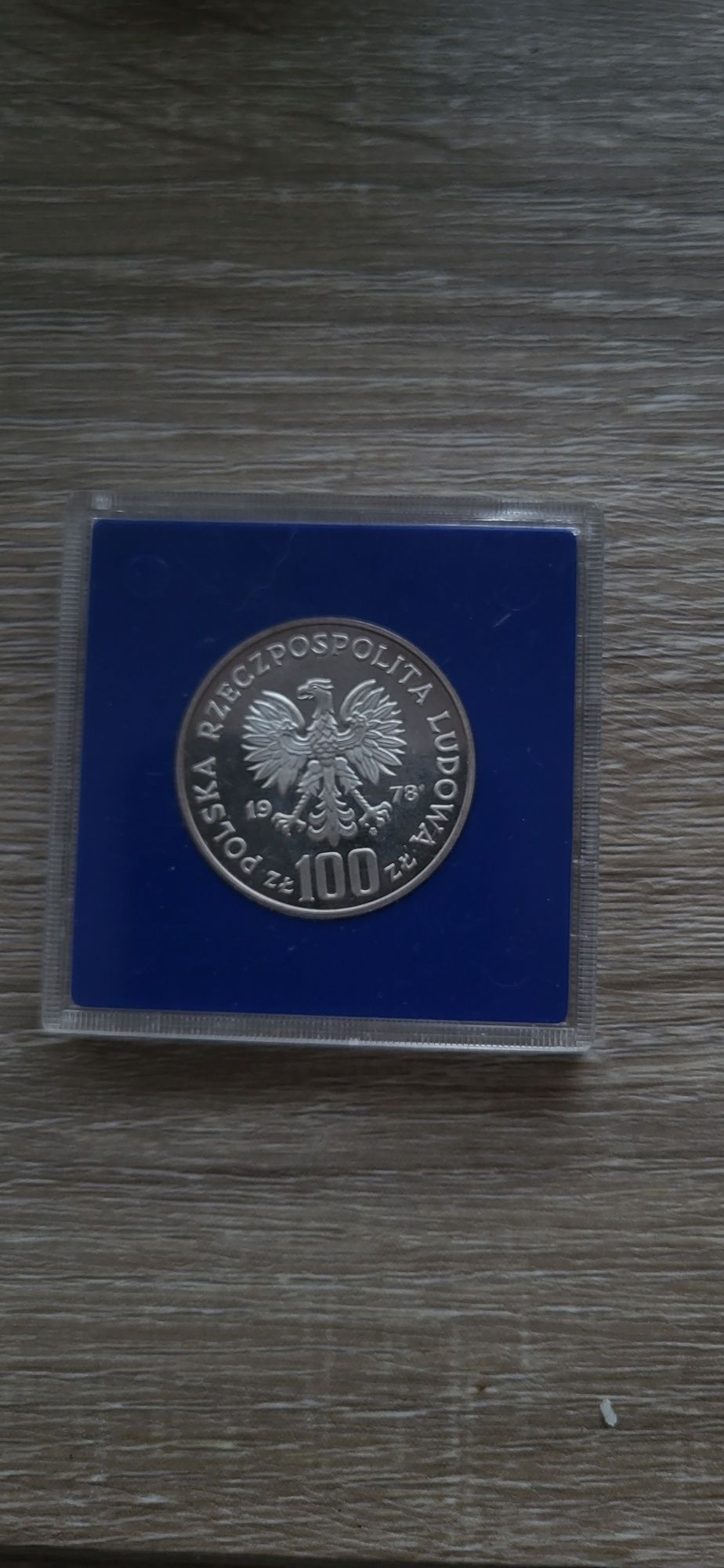 Moneta 100zł Ochrona Środowiska Łoś 1978