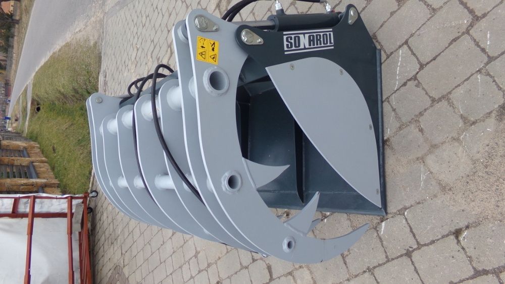 ŁYŻKO-KROKODYL do załadunku obornika lub kiszonki ząb palony  SONAROL