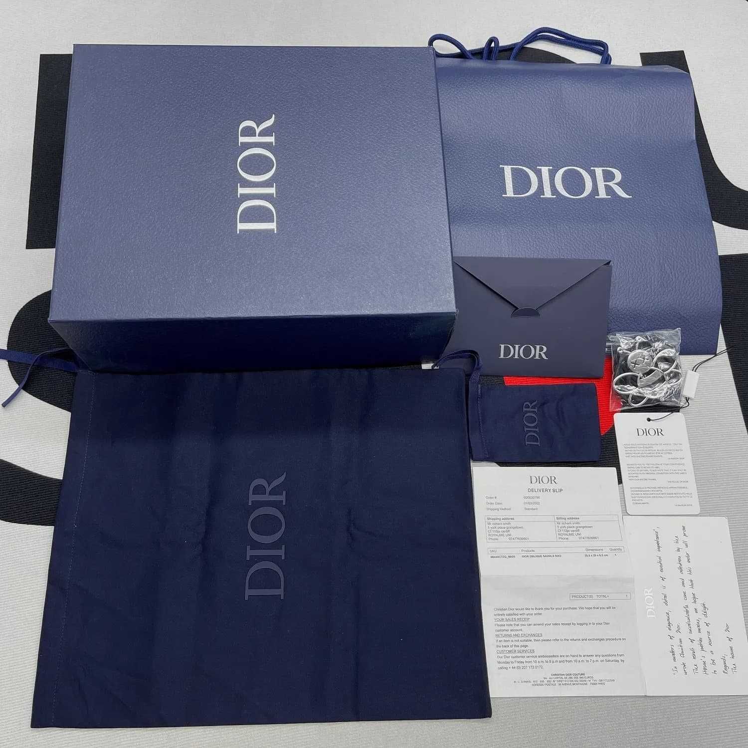 Buty Dior B23 High Blue White (35-46)