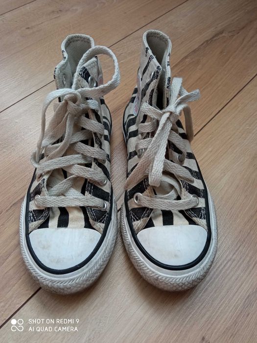 Buty zestaw 3 trampki adidasy Converse Nike dla dziewczynki r. 28, 29