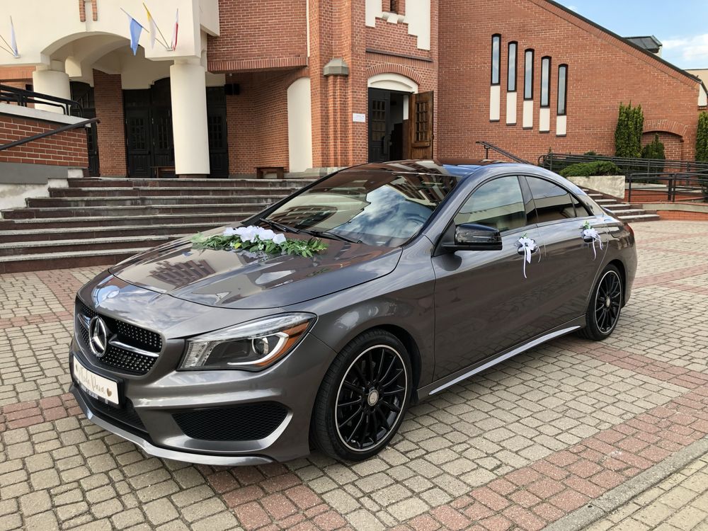 Auto do ślubu mercedes CLA