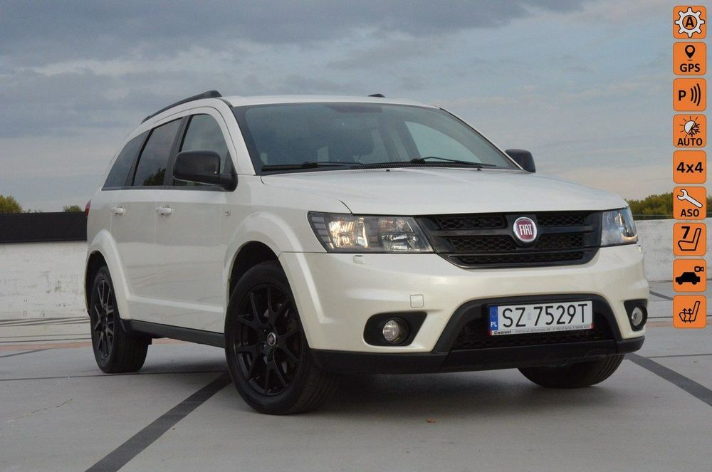 Fiat Freemont 170 KM aut. Black Code 4x4/ Navi PL/ DVD/ Kamera/ Grzania/ Parktronic