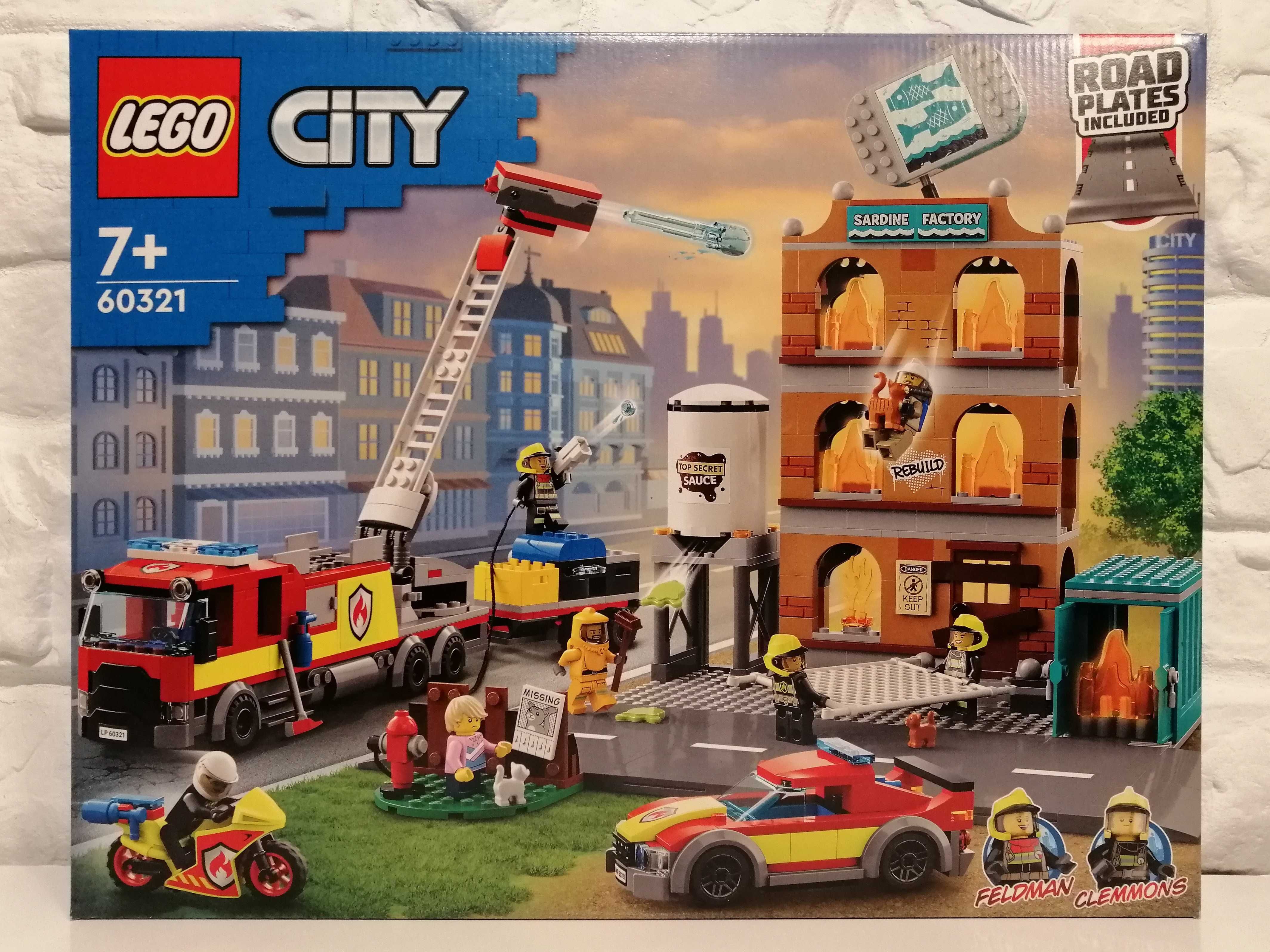 LEGO City 60321 Straż pożarna