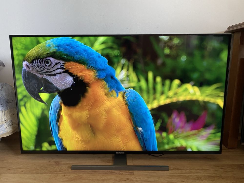 Telewizor Telefunken 50ʼʼ cali Smart tv, Wi-fi 4K Ultra UHD