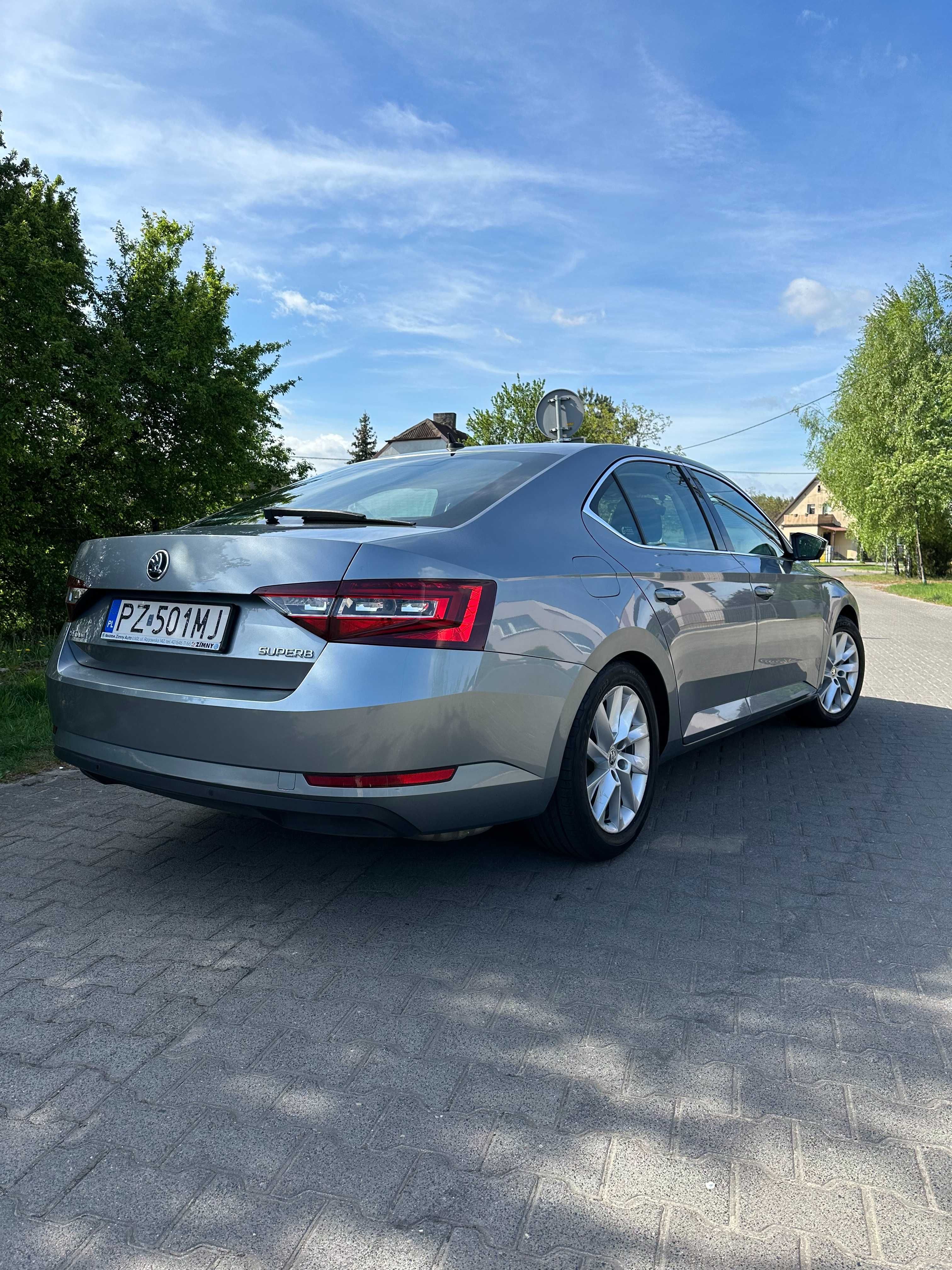 Skoda Superb 2017r. 220 km. LPG, DSG