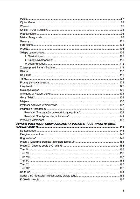 Notatki z języka polskiego | Matura 2025, 2026 Podstawa i rozszerzenie