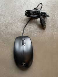 LOGITECH - B100 czarna myszka komputerowa USB