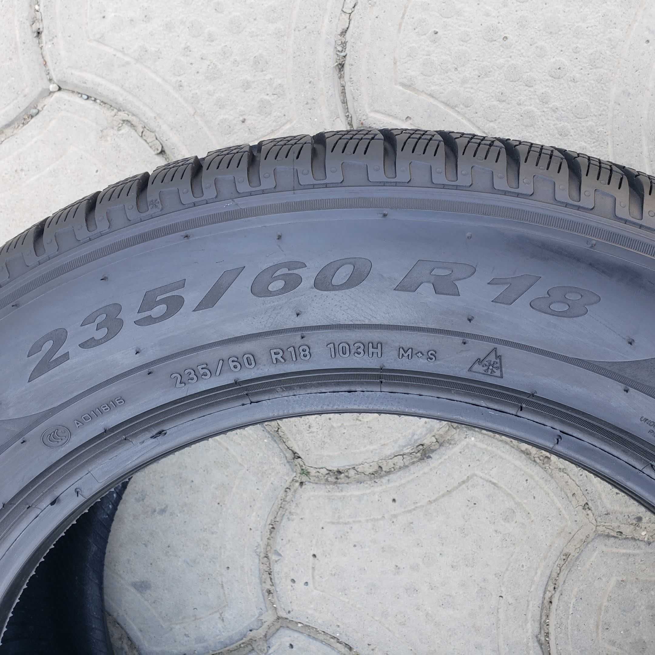 Шини 235/60 R18 Pirelli (Пірелі) 280$/4шт. всесезонна резина
