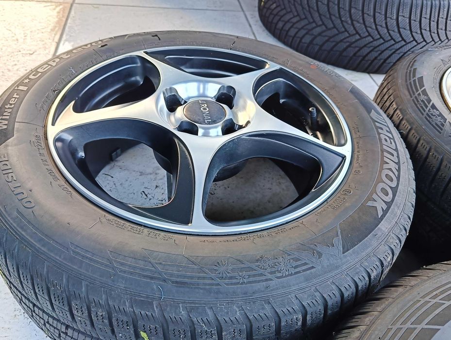 Alufelgi 4x108 Ronal R53 205/60/16 Zima Opel Crossland Citroen Peugeot