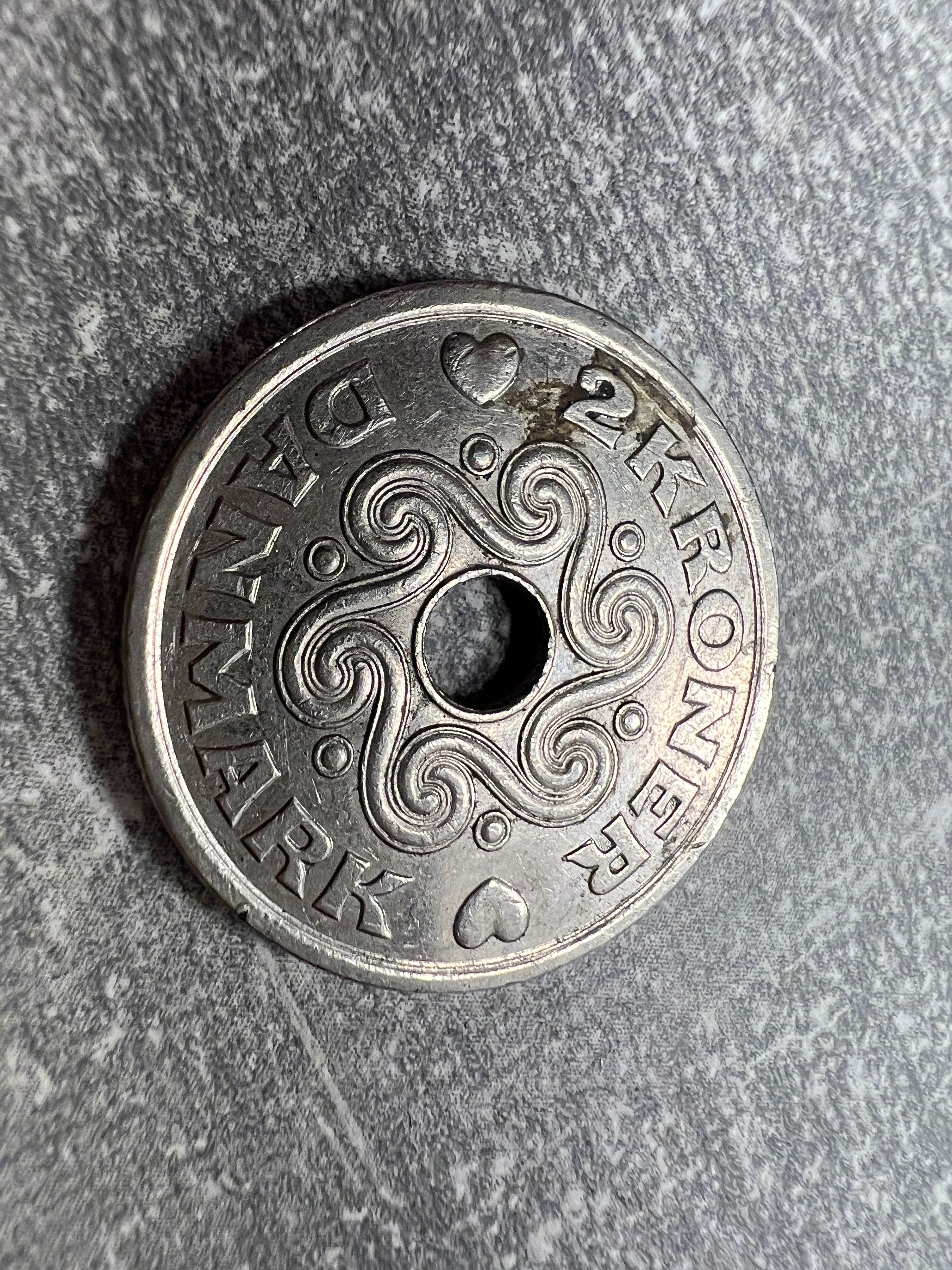 Moneta 2 kroner / 2 korony - Danmark / Dania - 2000 r.