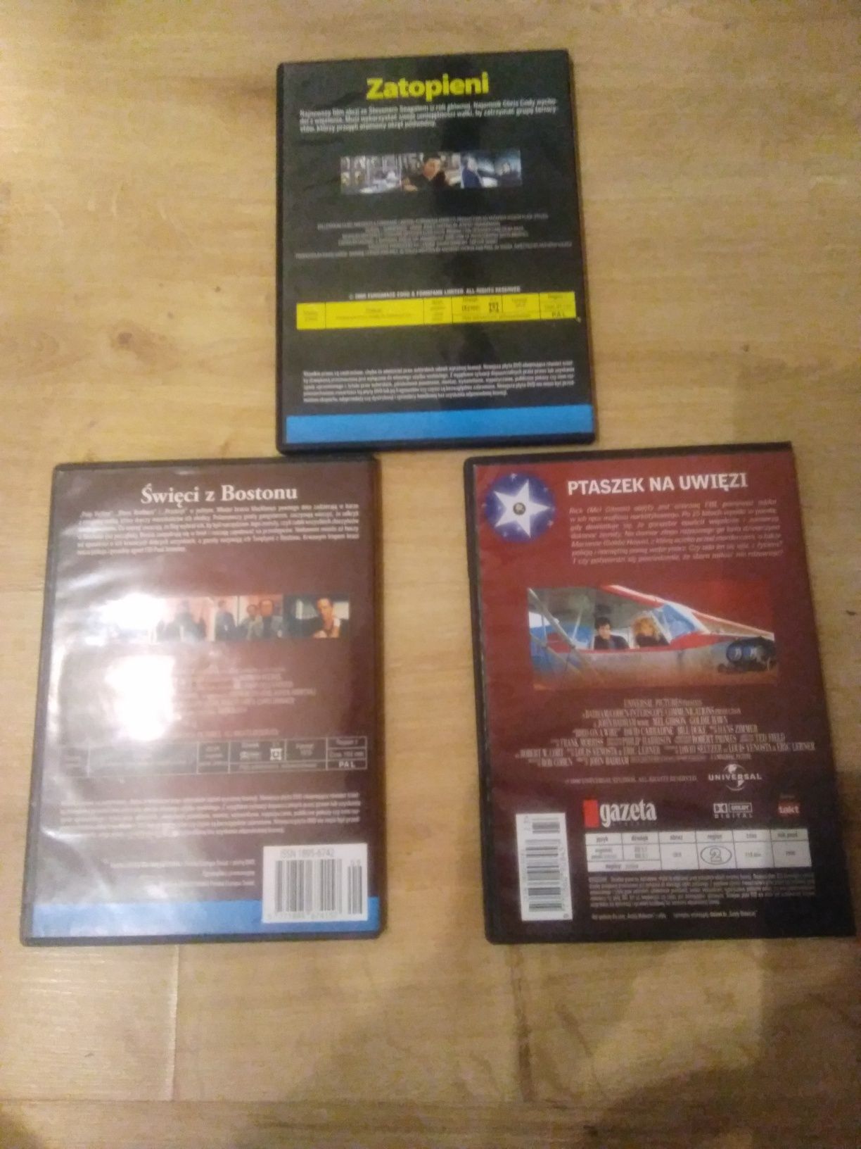 Filmiki DVD zestaw 3 filmy