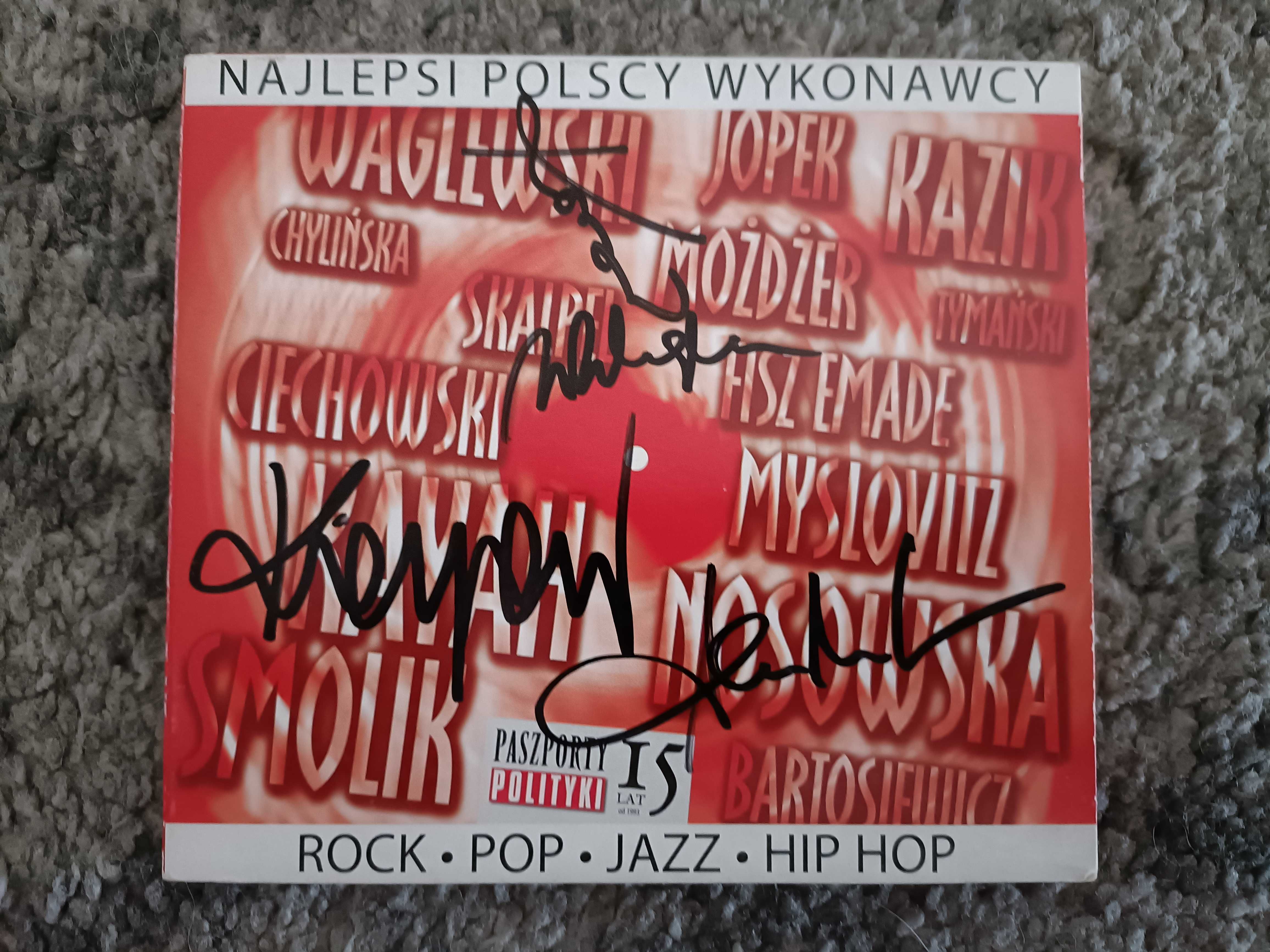 Możdzer, Kazik, Waglewscy, Kayah, Jopek, Rojek, Nosowska - autografy