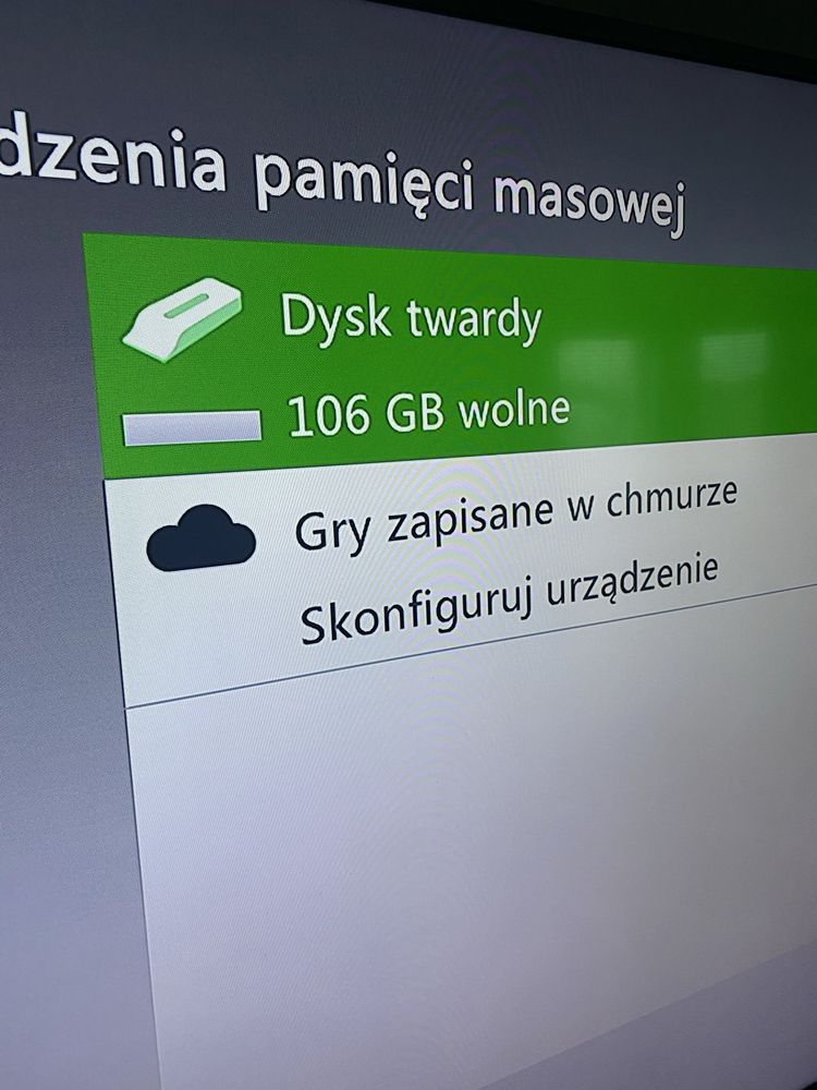 Xbox 360, 2 pady, 10 gier, okablowanie