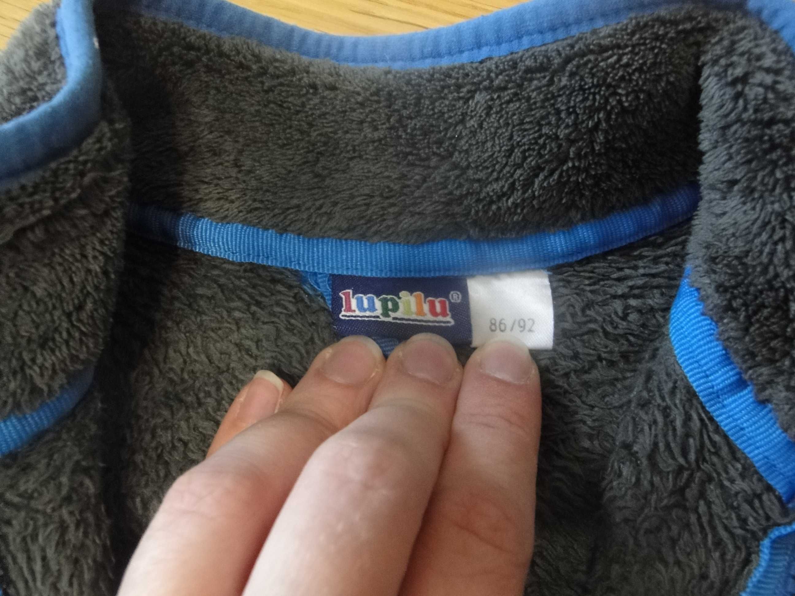 bluza ciepła lupilu 86/92 chłopiec