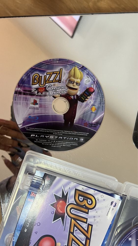 Buzz jogos e comandos