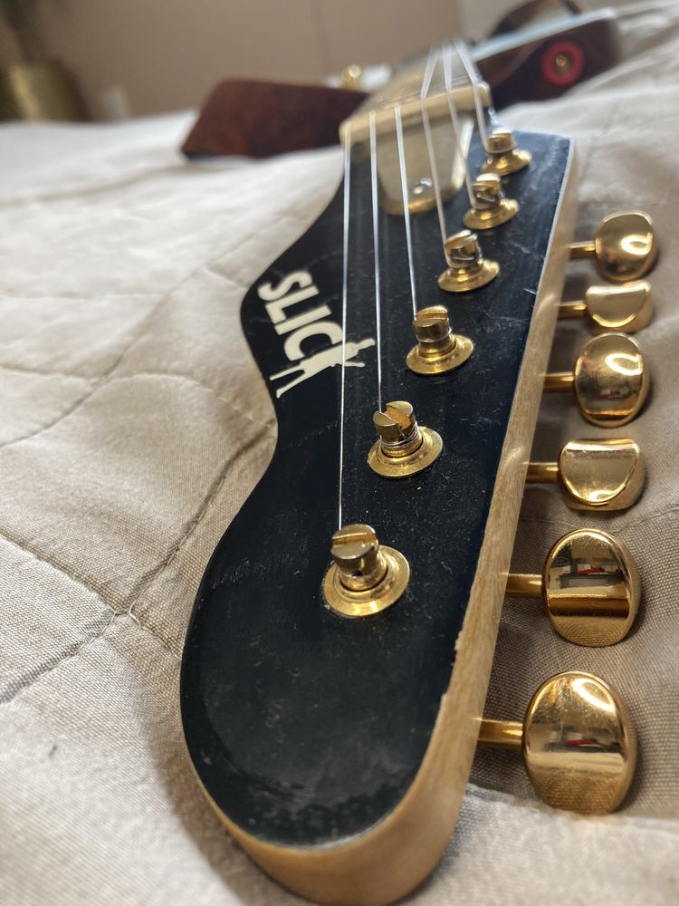 Gitara elektryczna Slick stan doskonały osprzęt gotoh