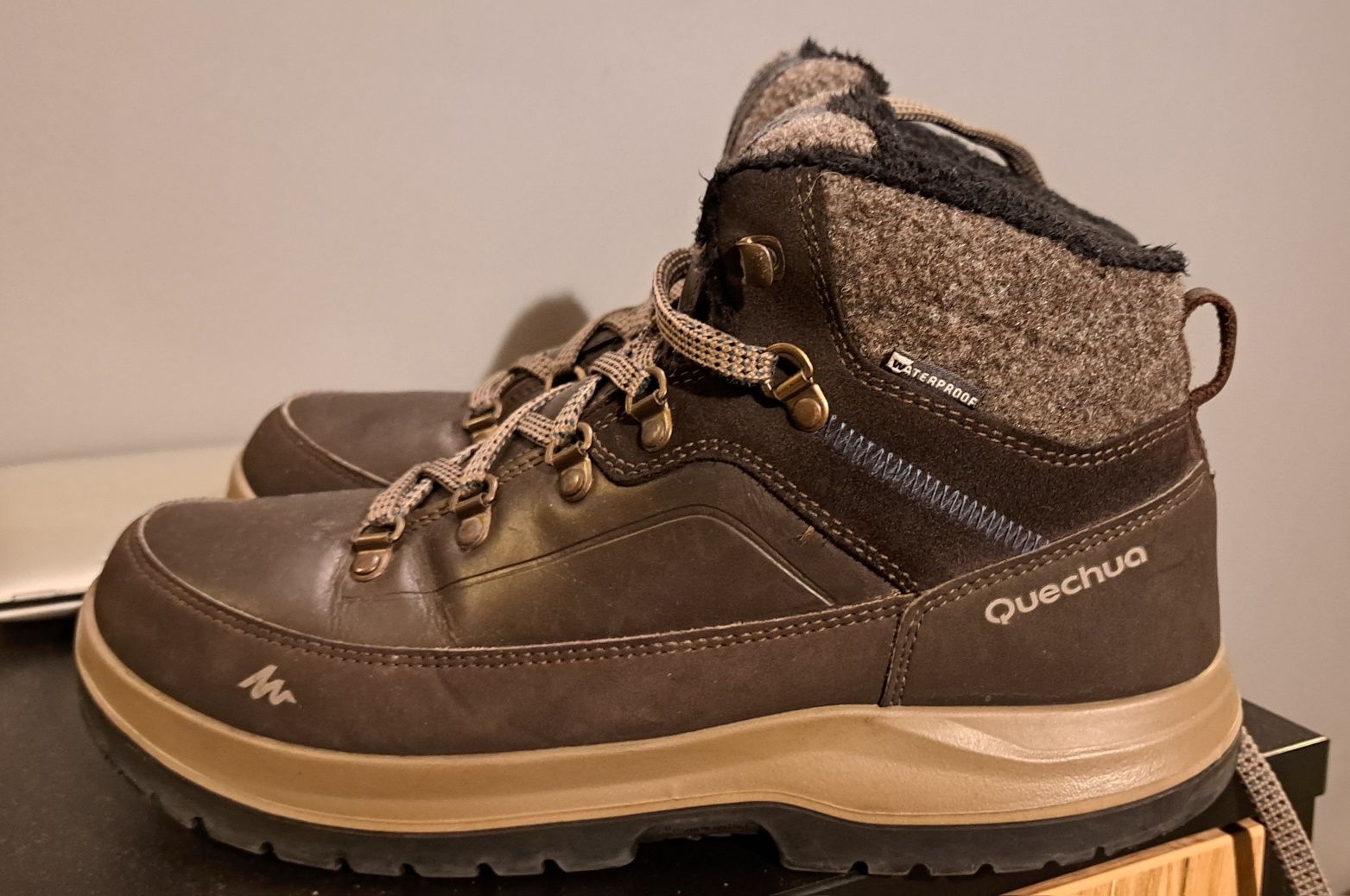 Ciepłe buty zimowe Quechua r. 44 Waterproof