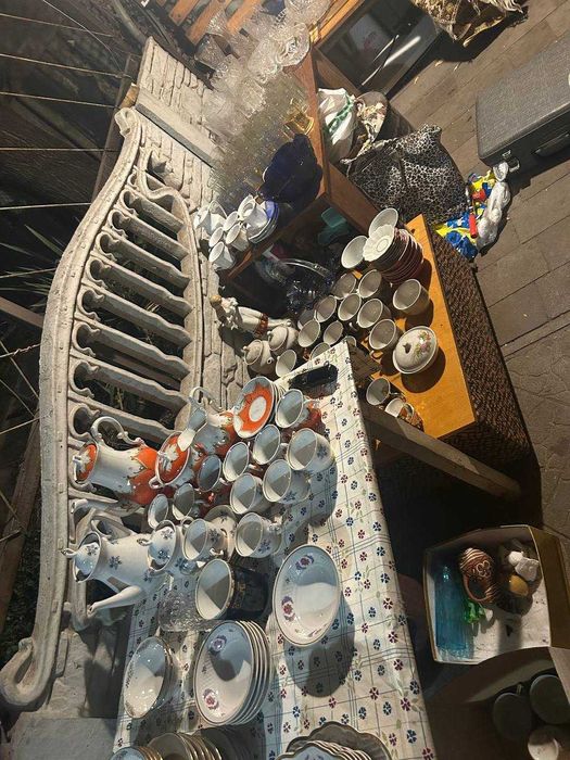 Посуда СССР, Хрусталь, столовые приборы