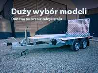 Przyczepa pod minikoparkę Temared BUILDER DMC 3,5T / 3T / 2,7T / 1,8T